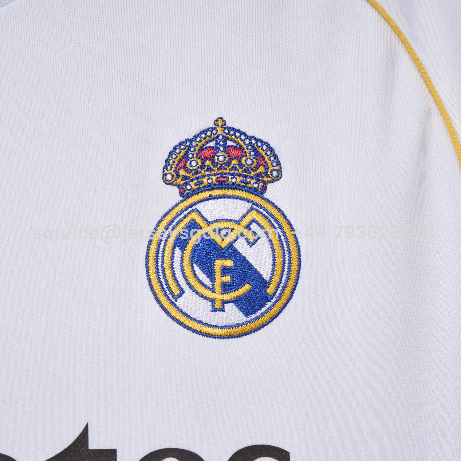 JerseysGala.com | Real Madrid 25-26 Home White Jersey - Fans Version -Customize Name, Number and Patch | Worldwide Shipping