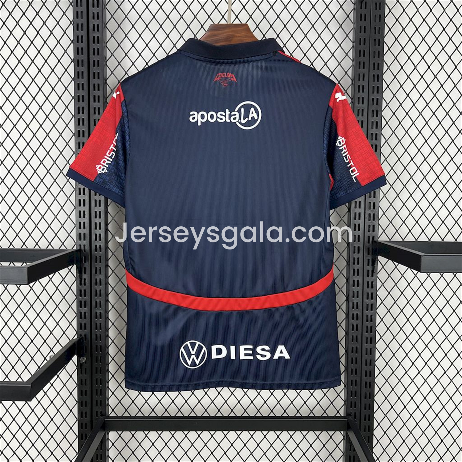 JerseysGala.com | Cerro Porteno 25-26 Home Jersey - Fans Version -Customize Name, Number and Patch | Worldwide Shipping