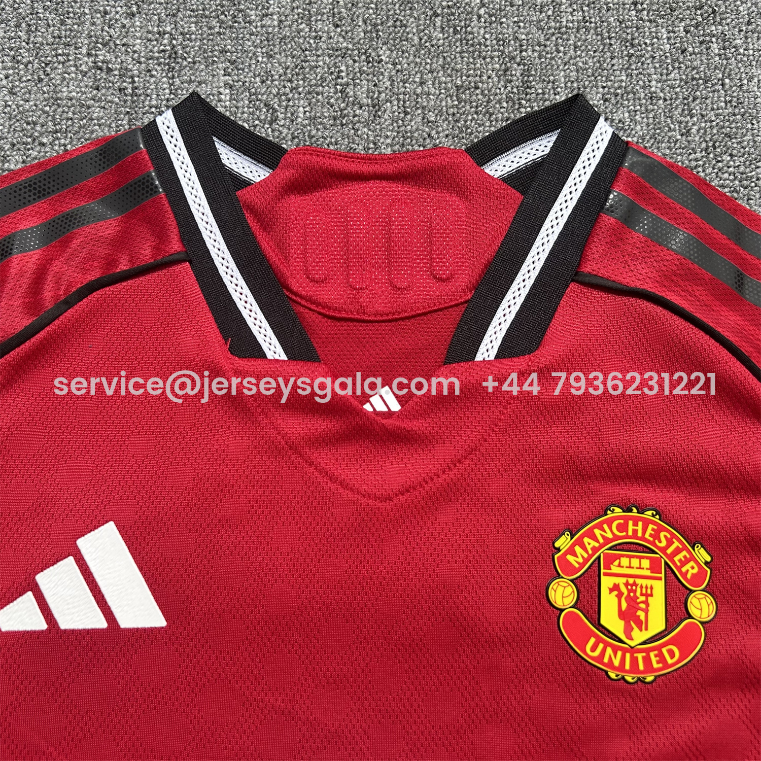 JerseysGala.com | Manchester United 25-26 Home Kids Kit - Player Version -Customize Name, Number and Patch | Worldwide Shipping