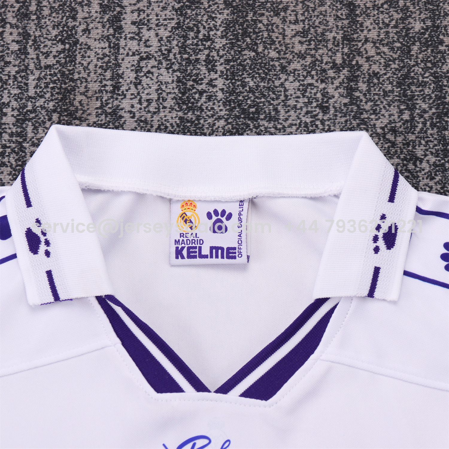 JerseysGala.com | Retro Real Madrid 1994-96 Home Kids Kit -Customize Name, Number and Patch | Worldwide Shipping