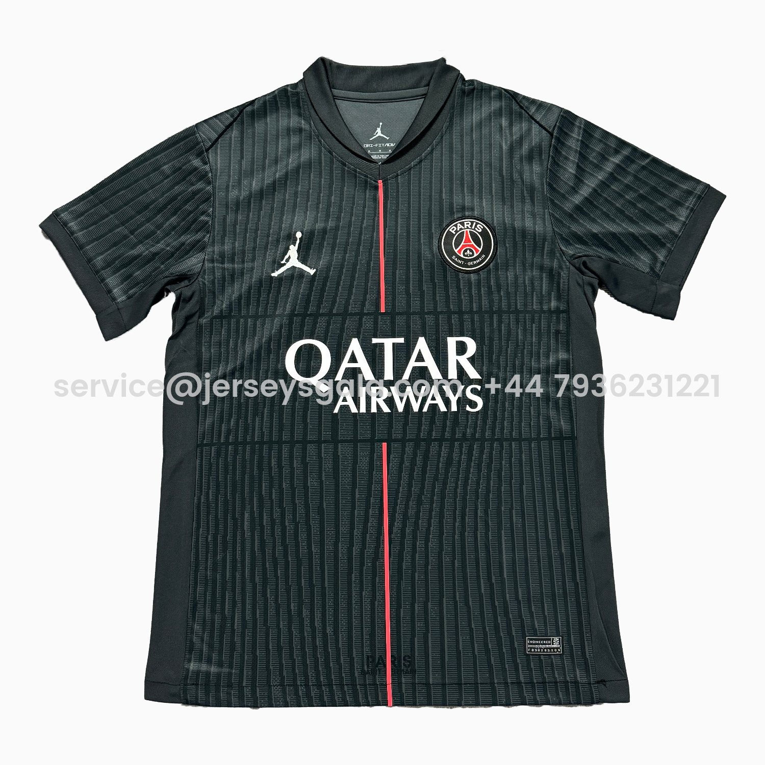 JerseysGala.com | Paris Saint-Germain PSG 25-26 Fourth Jersey - Fans Version -Customize Name, Number and Patch | Worldwide Shipping