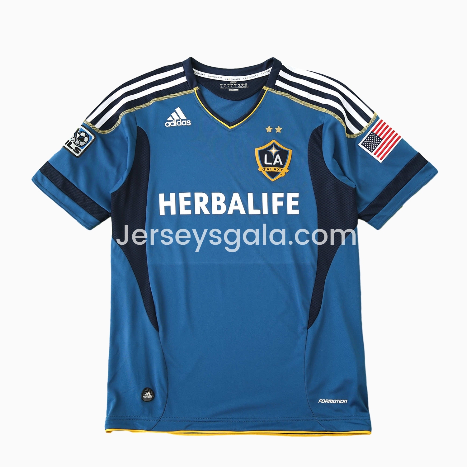 JerseysGala.com | Retro LA Galaxy 2011-12 Away Jersey -Customize Name, Number and Patch | Worldwide Shipping