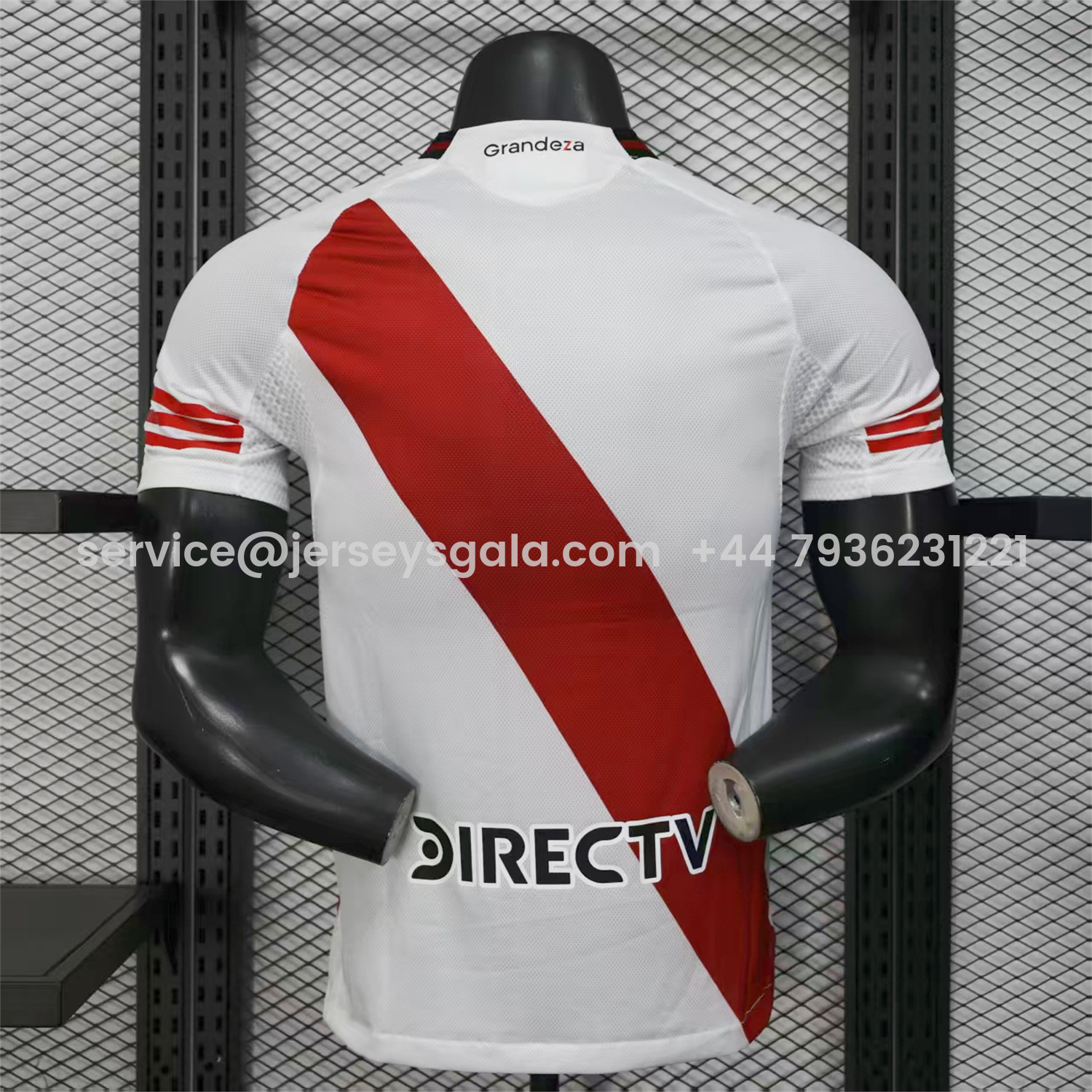 JerseysGala.com | River Plate 25-26 Home Jersey with New Sponsors - Player Version -Customize Name, Number and Patch | Worldwide Shipping