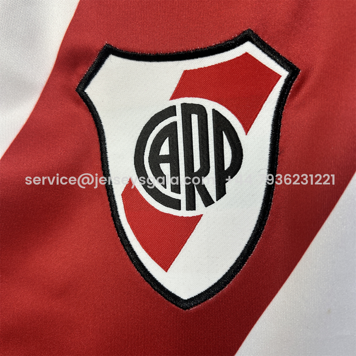 JerseysGala.com | River Plate 25-26 Home Unsponsored Jersey - Fans Version -Customize Name, Number and Patch | Worldwide Shipping