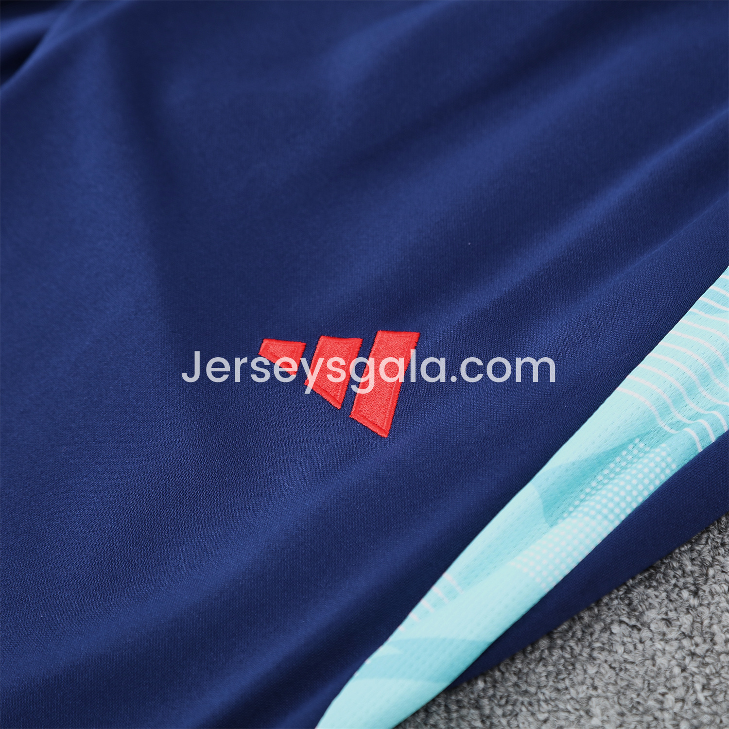 JerseysGala.com | Flamengo 25-26 Training Hoodie Set - Royal Blue Top and Pants -Customize Name, Number and Patch | Worldwide Shipping