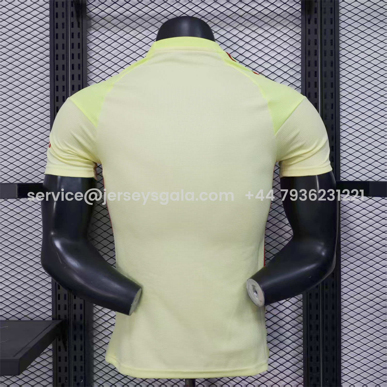 JerseysGala.com | Arsenal 25-26 Light Yellow Goalkeeper Jersey - Player Version -Customize Name, Number and Patch | Worldwide Shipping