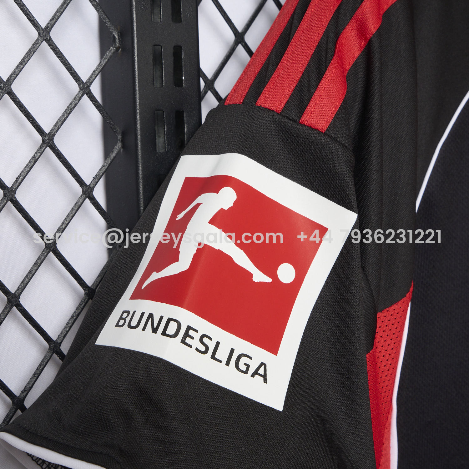 JerseysGala.com | Frankfurt 25-26 Home Red Jersey - Fans Version -Customize Name, Number and Patch | Worldwide Shipping