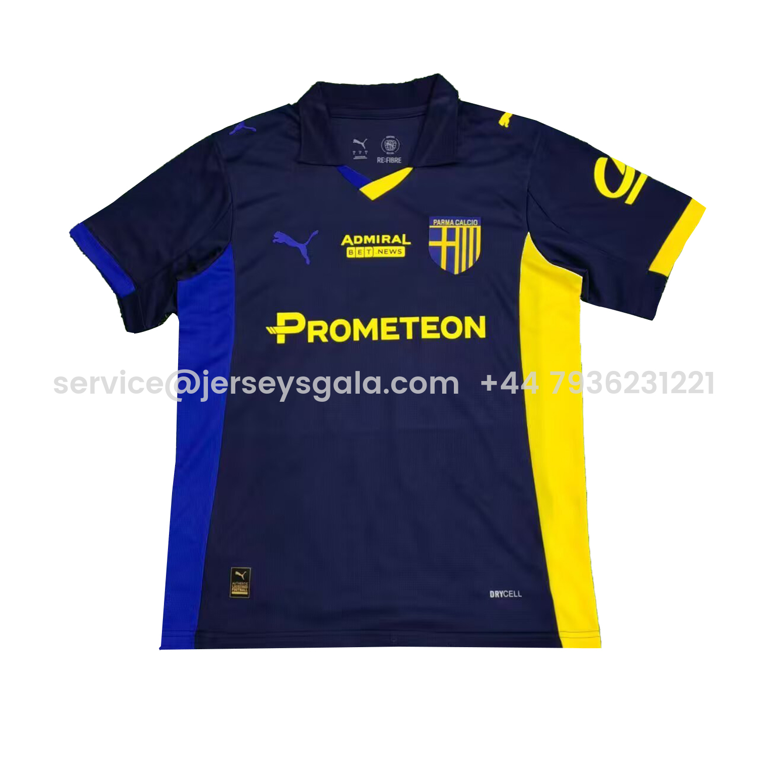 JerseysGala.com | Parma 25-26 Fourth Jersey - Fans Version -Customize Name, Number and Patch | Worldwide Shipping