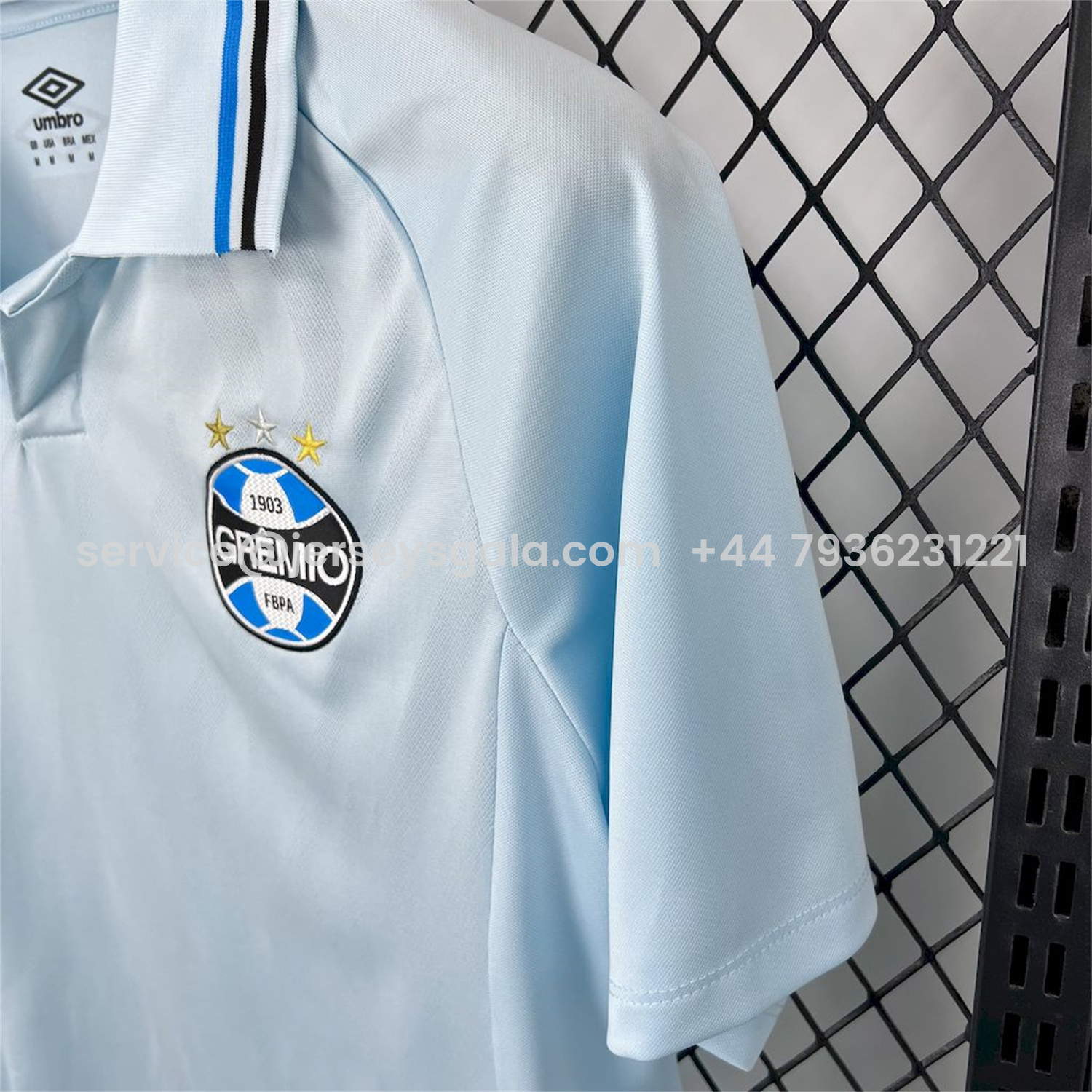 JerseysGala.com | Gremio 25-26 Away Unsponsored Jersey - Fans Version -Customize Name, Number and Patch | Worldwide Shipping