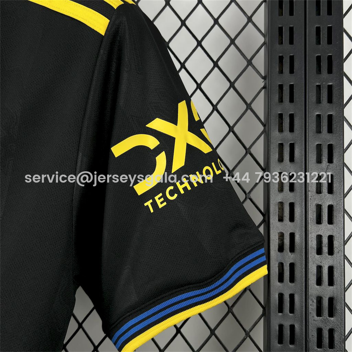 JerseysGala.com | Manchester United 25-26 Third Black Jersey - Fans Version -Customize Name, Number and Patch | Worldwide Shipping
