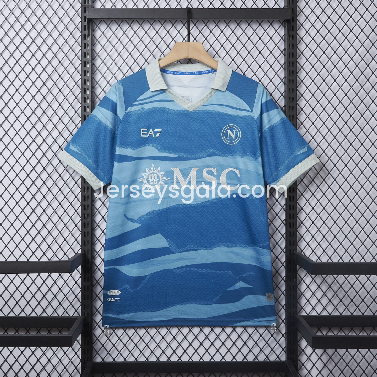 JerseysGala.com | Napoli 24-25 Partenope Special Edition Jersey - Fans Version -Customize Name, Number and Patch | Worldwide Shipping