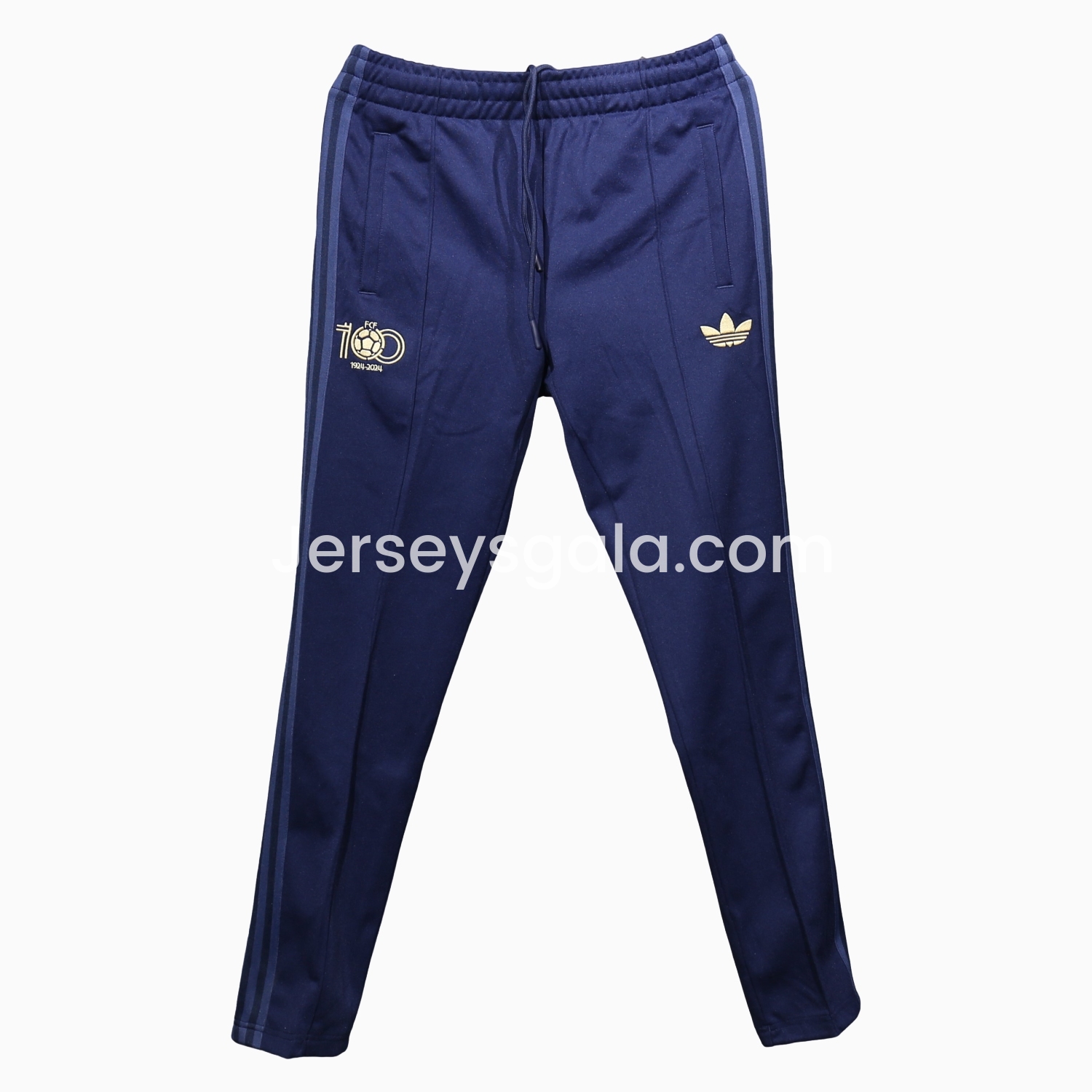 JerseysGala.com | Colombia 2024 100th Anniversary Jacket Training Tracksuit - Deep Blue -Customize Name, Number and Patch | Worldwide Shipping