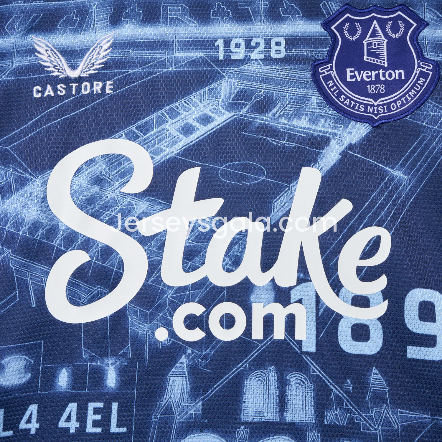 JerseysGala.com | Everton 24-25 Pre-Match Farewell Jersey - Fans Version -Customize Name, Number and Patch | Worldwide Shipping