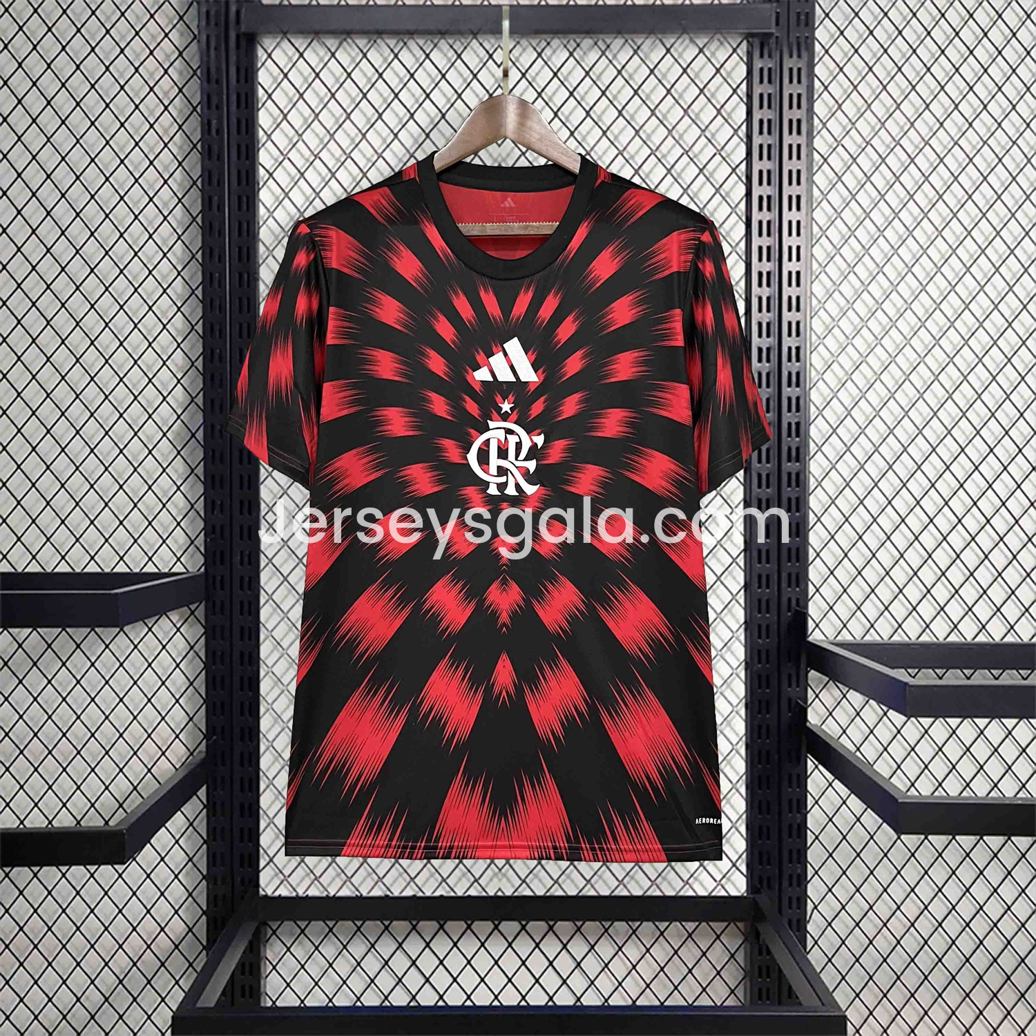 JerseysGala.com | Flamengo 25-26 Pre-Match Unsponsored Jersey - Fans Version -Customize Name, Number and Patch | Worldwide Shipping