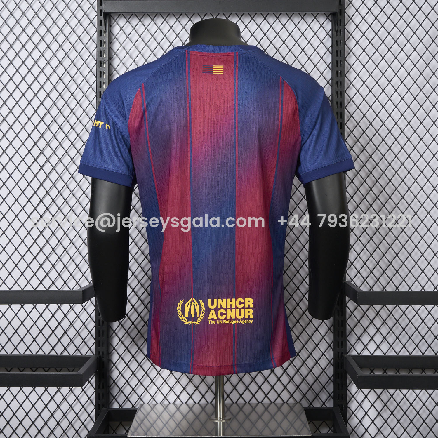 JerseysGala.com | Barcelona 25-26 Home Jersey - Player Version -Customize Name, Number and Patch | Worldwide Shipping