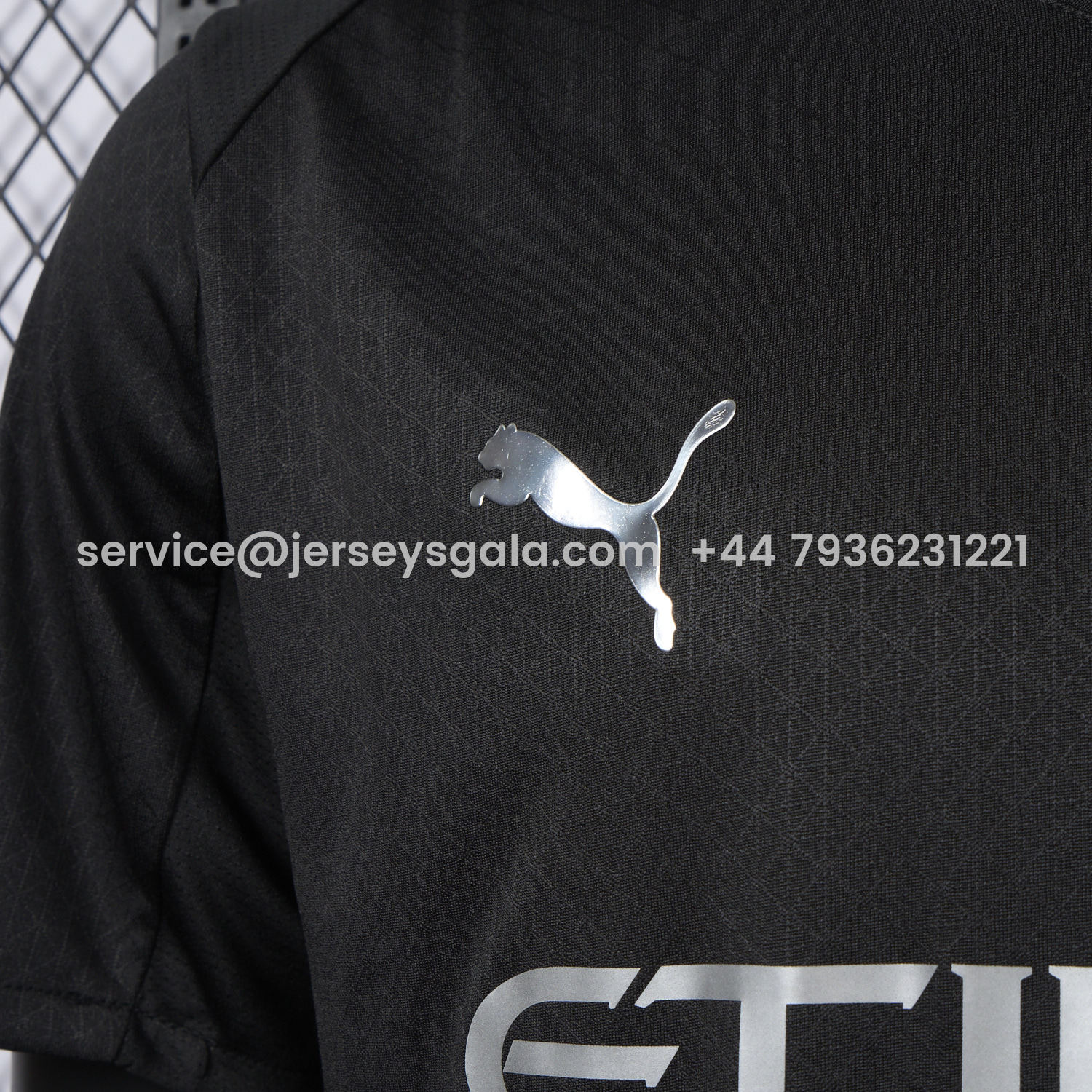JerseysGala.com | Manchester City 25-26 Away Black Jersey - Player Version -Customize Name, Number and Patch | Worldwide Shipping