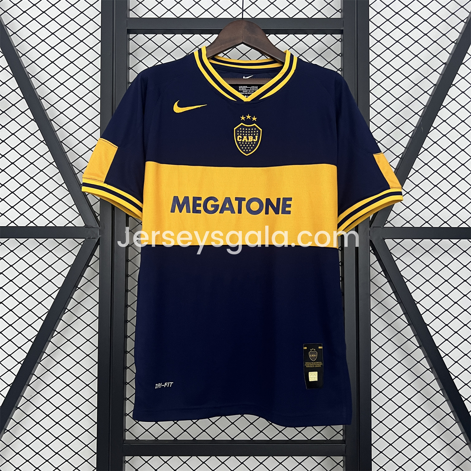 JerseysGala.com | Retro Boca Juniors 2006-07 Home Jersey -Customize Name, Number and Patch | Worldwide Shipping