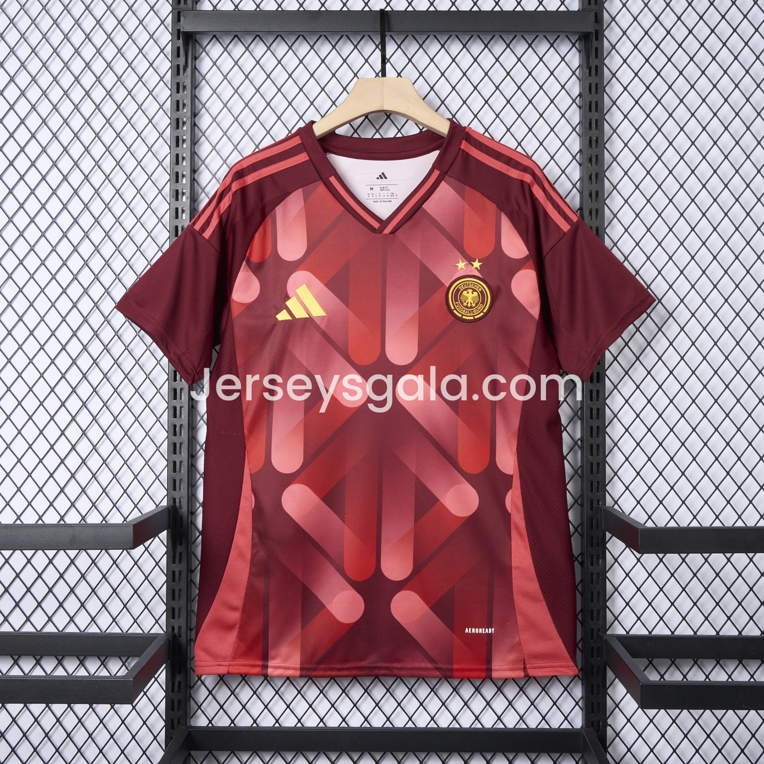 JerseysGala.com | Germany 2025 Women's Euro Away Jersey - Men's Fans Version -Customize Name, Number and Patch | Worldwide Shipping