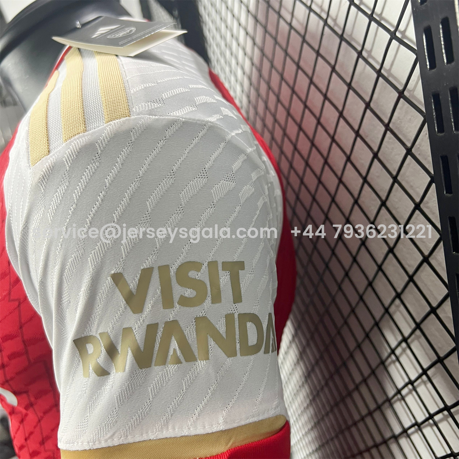 JerseysGala.com | Retro Arsenal 2023-24 Home Red Jersey - Player Version -Customize Name, Number and Patch | Worldwide Shipping