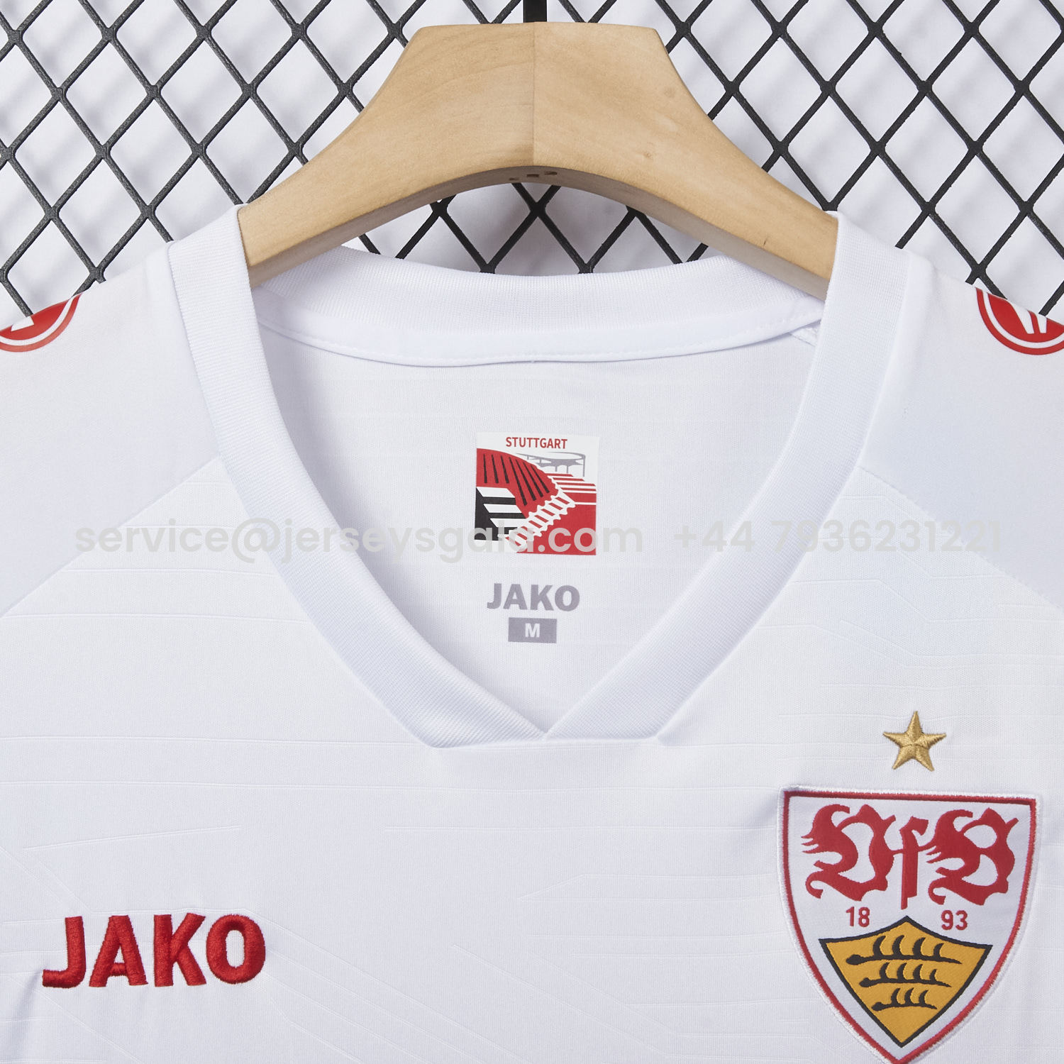 JerseysGala.com | VfB Stuttgart 25-26 Home Jersey - Fans Version -Customize Name, Number and Patch | Worldwide Shipping