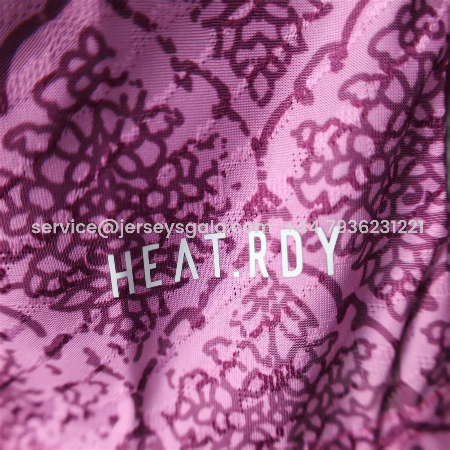 JerseysGala.com | Real Madrid 25-26 Pink With Purple Texture Special Jersey - Player Version -Customize Name, Number and Patch | Worldwide Shipping