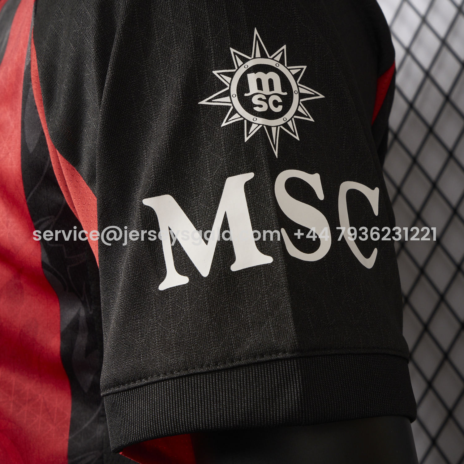 JerseysGala.com | AC Milan 25-26 Home Jersey - Player Version -Customize Name, Number and Patch | Worldwide Shipping