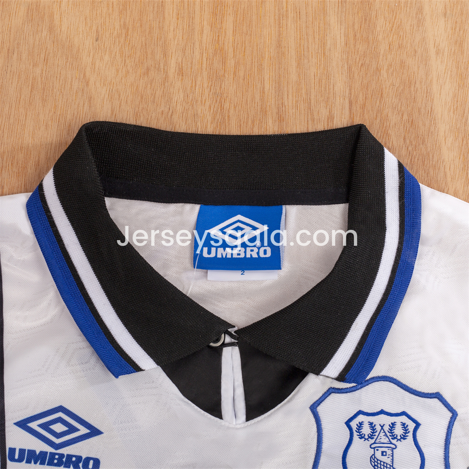 JerseysGala.com | Retro Everton 1994-95 Away Jersey -Customize Name, Number and Patch | Worldwide Shipping