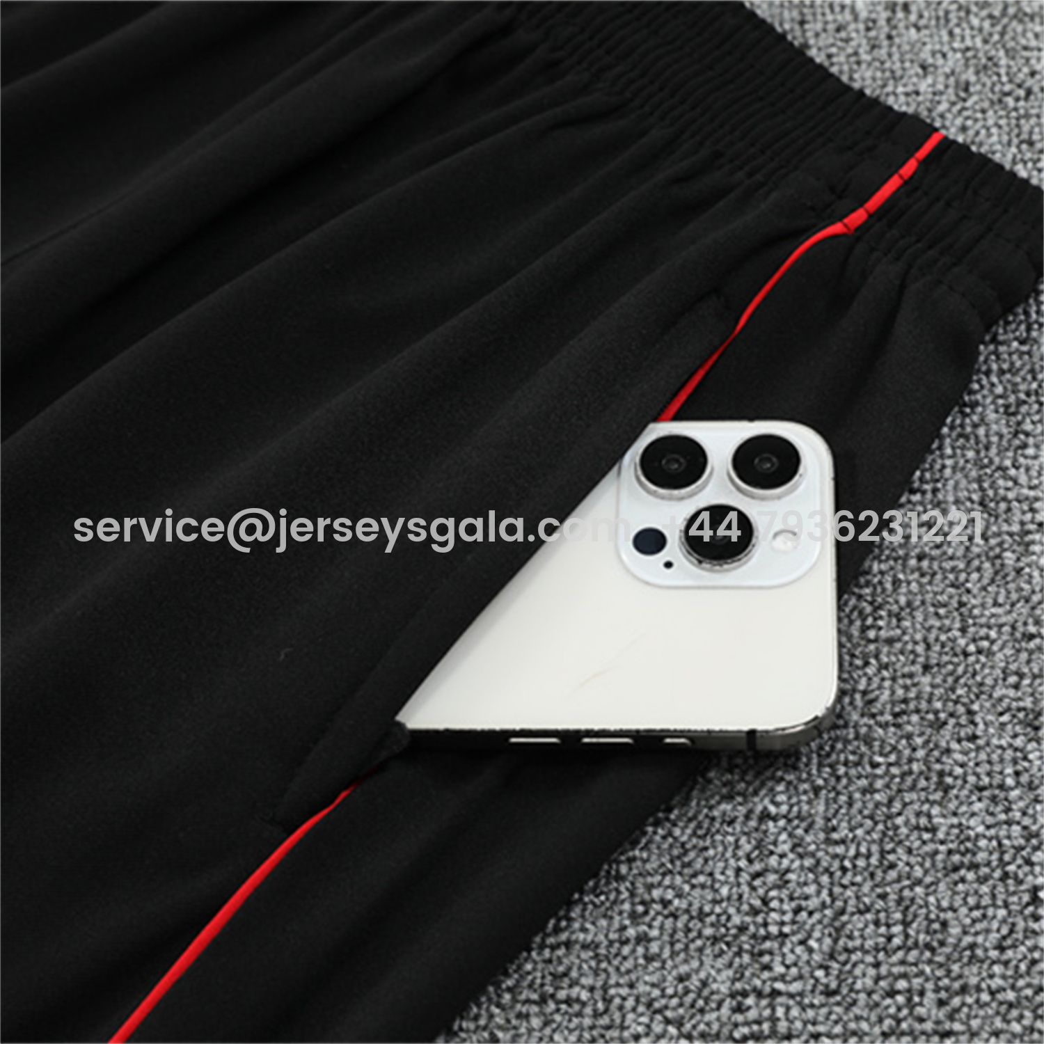 JerseysGala.com | Ajax 25-26 Long Sleeve Training Set - White Top and Black Pants -Customize Name, Number and Patch | Worldwide Shipping