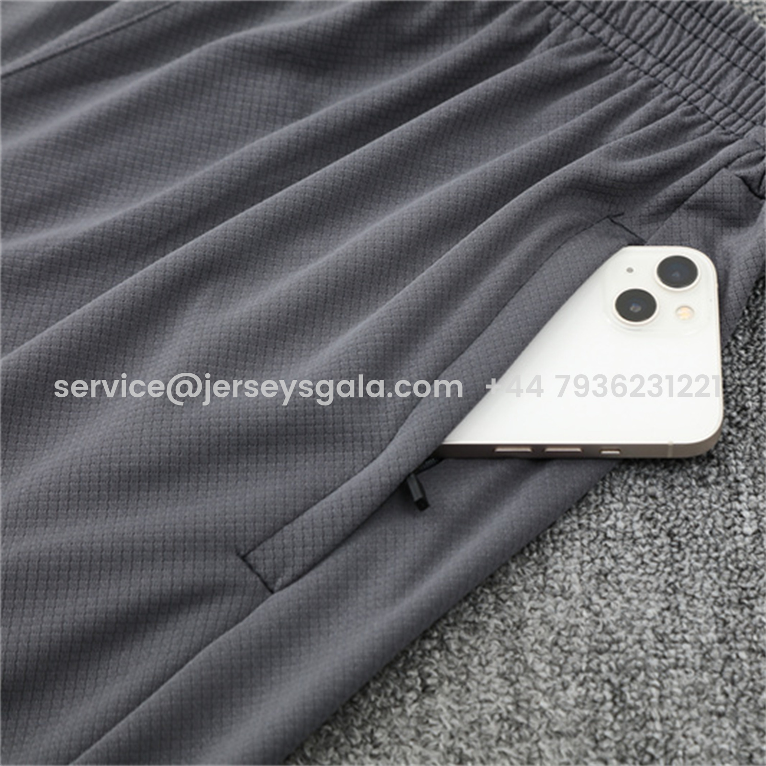 JerseysGala.com | Feyenoord 25-26 Kids Short-Sleeve Training Set - Dark Gray Top & Dark Gray Shorts -Customize Name, Number and Patch | Worldwide Shipping