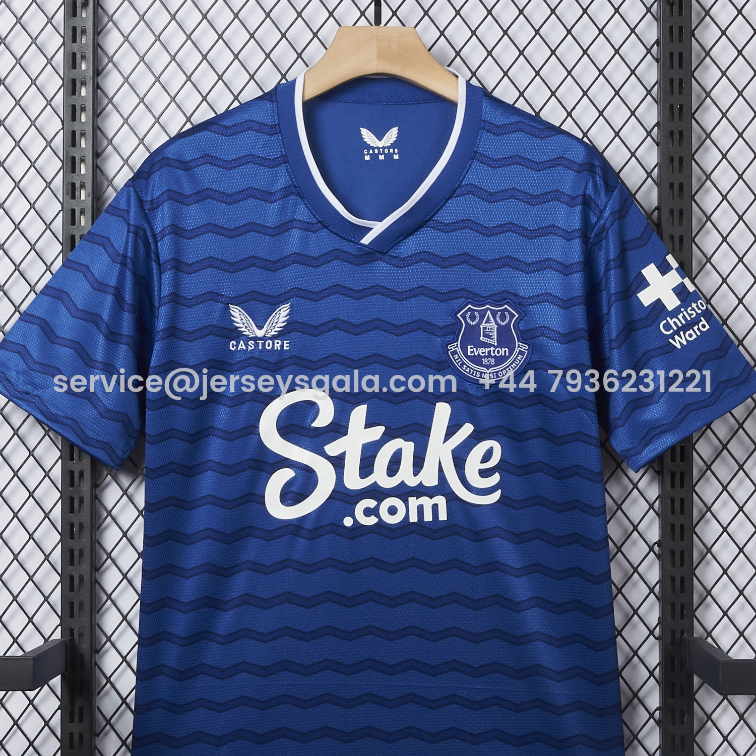 JerseysGala.com | Everton 25-26 Home Jersey - Fans Version -Customize Name, Number and Patch | Worldwide Shipping