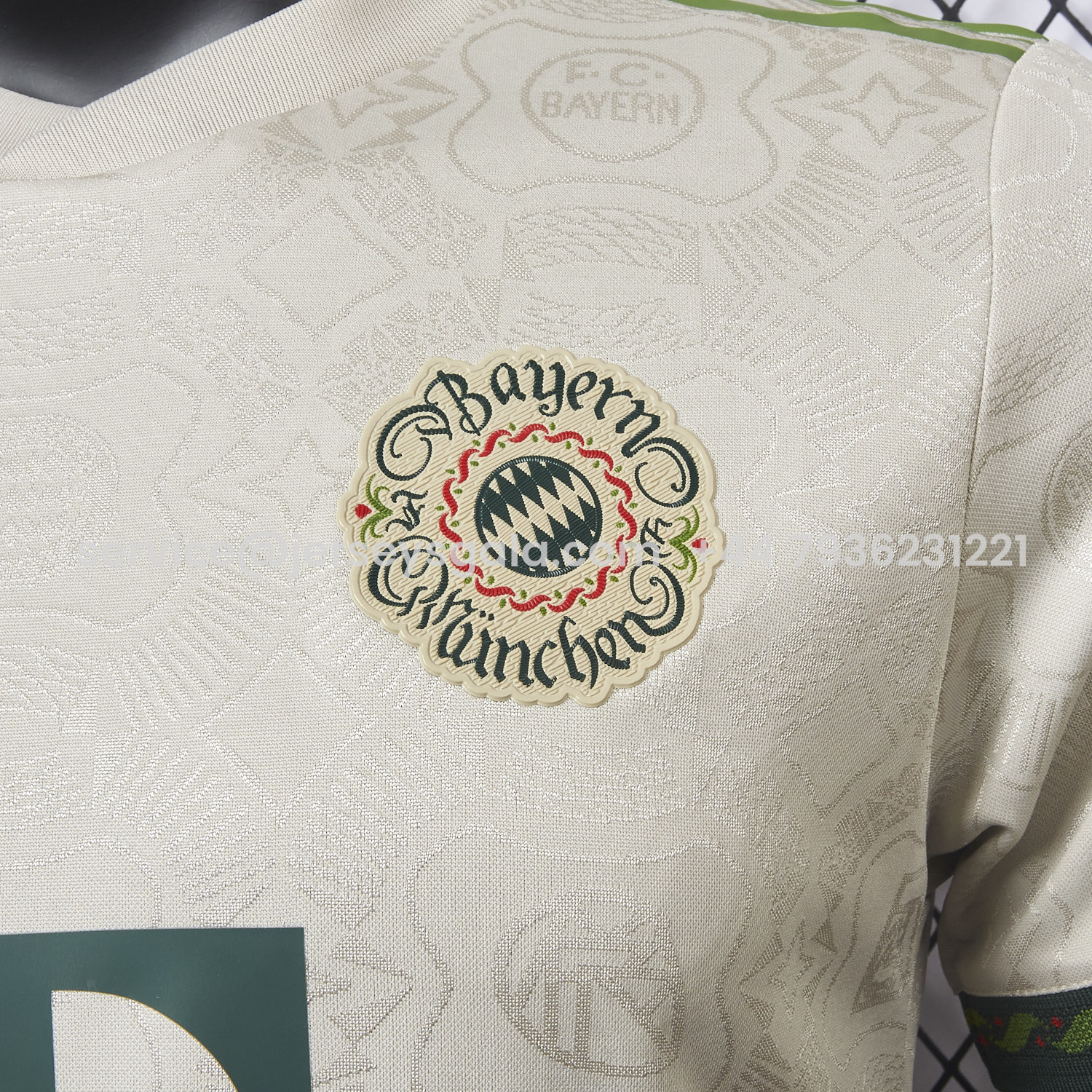 JerseysGala.com | Bayern Munich 25-26 Oktoberfest Jersey - Player Version -Customize Name, Number and Patch | Worldwide Shipping