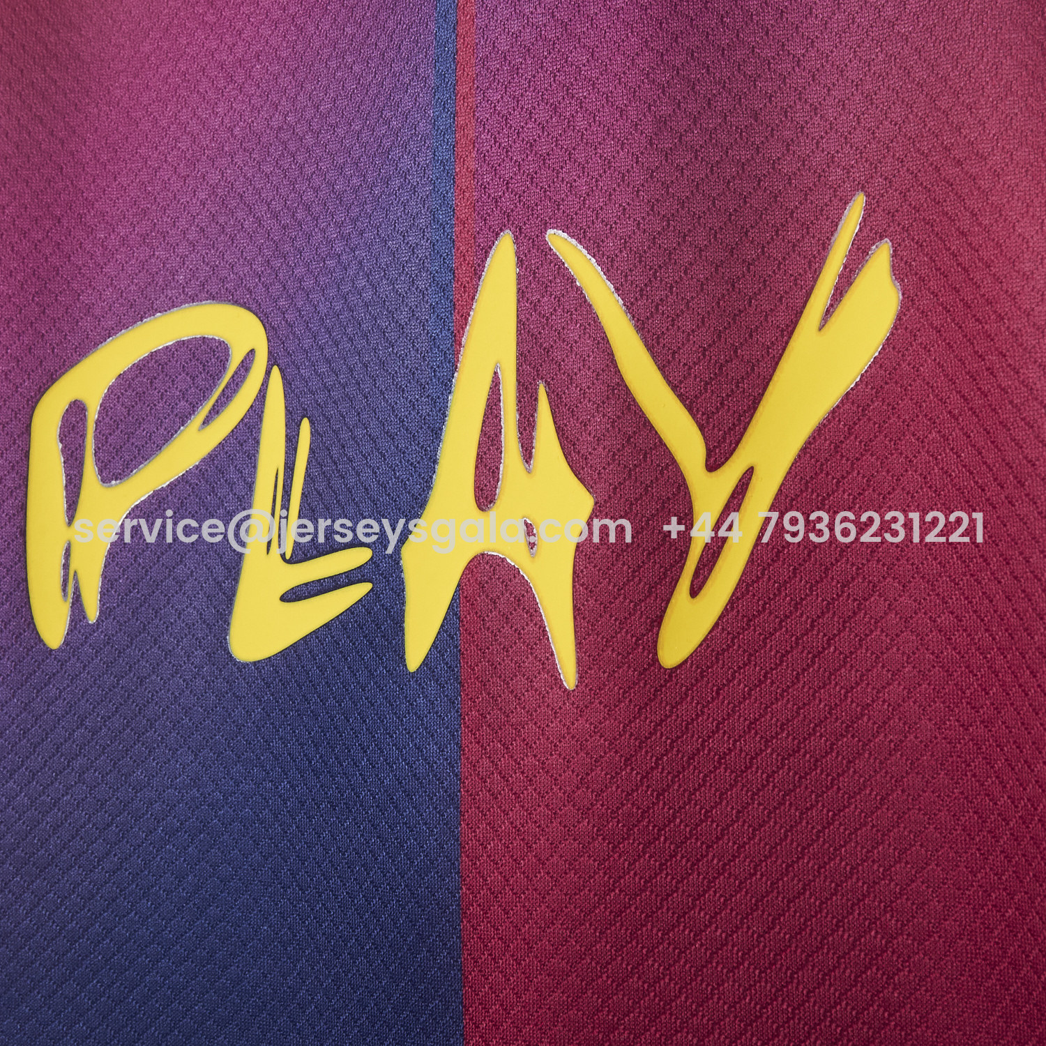 JerseysGala.com | Barcelona 25-26 Ed Sheeran Home Special Jersey - Fans Version -Customize Name, Number and Patch | Worldwide Shipping