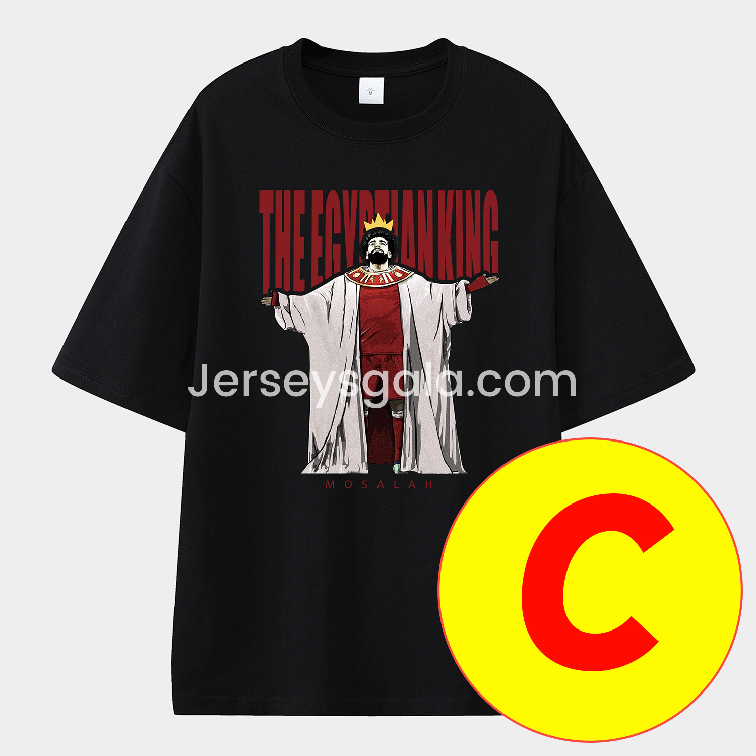 JerseysGala.com | Salah Liverpool Klopp Arnold Unisex Pure Cotton T-shirt -Customize Name, Number and Patch | Worldwide Shipping