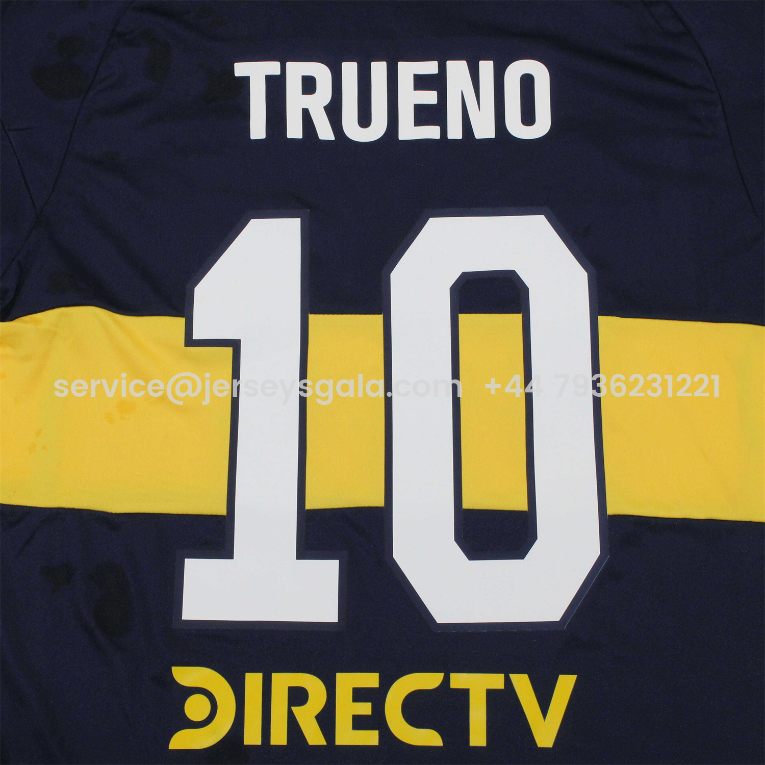JerseysGala.com | Boca Juniors 25-26 Trueno Special Jersey - Fans Version -Customize Name, Number and Patch | Worldwide Shipping