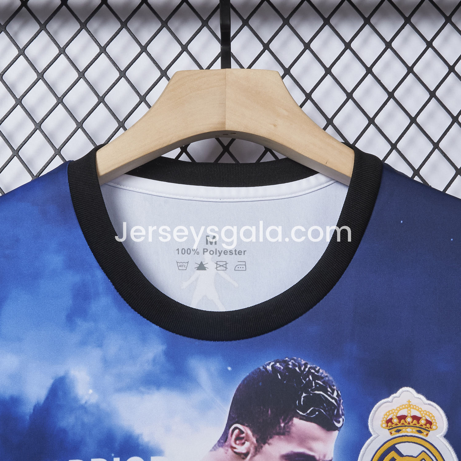 JerseysGala.com | Cristiano Ronaldo Real Madrid 2017-18 Away Career Commemorative Jersey - Fans Version -Customize Name, Number and Patch | Worldwide Shipping