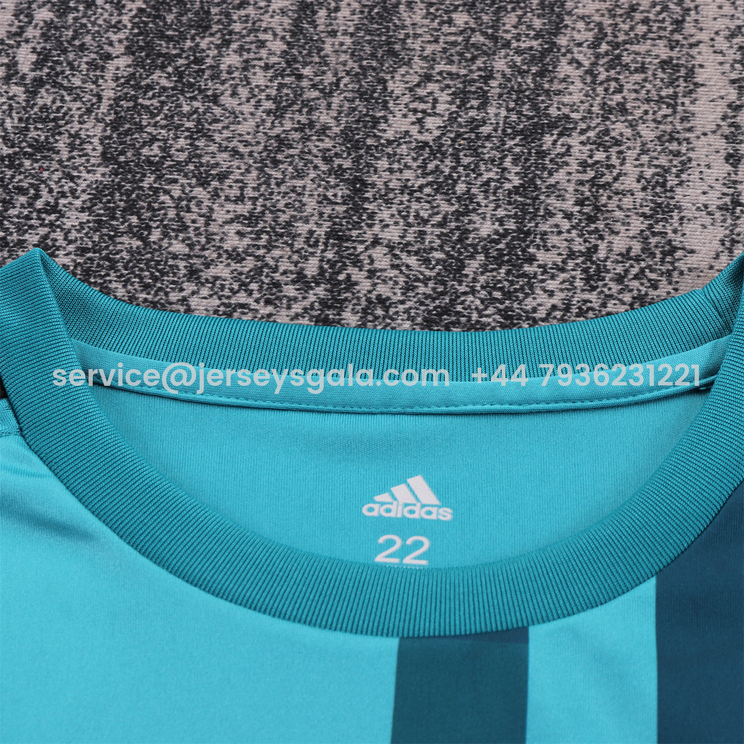 JerseysGala.com | Retro Real Madrid 17-18 Third Long Sleeves Kids Kit -Customize Name, Number and Patch | Worldwide Shipping