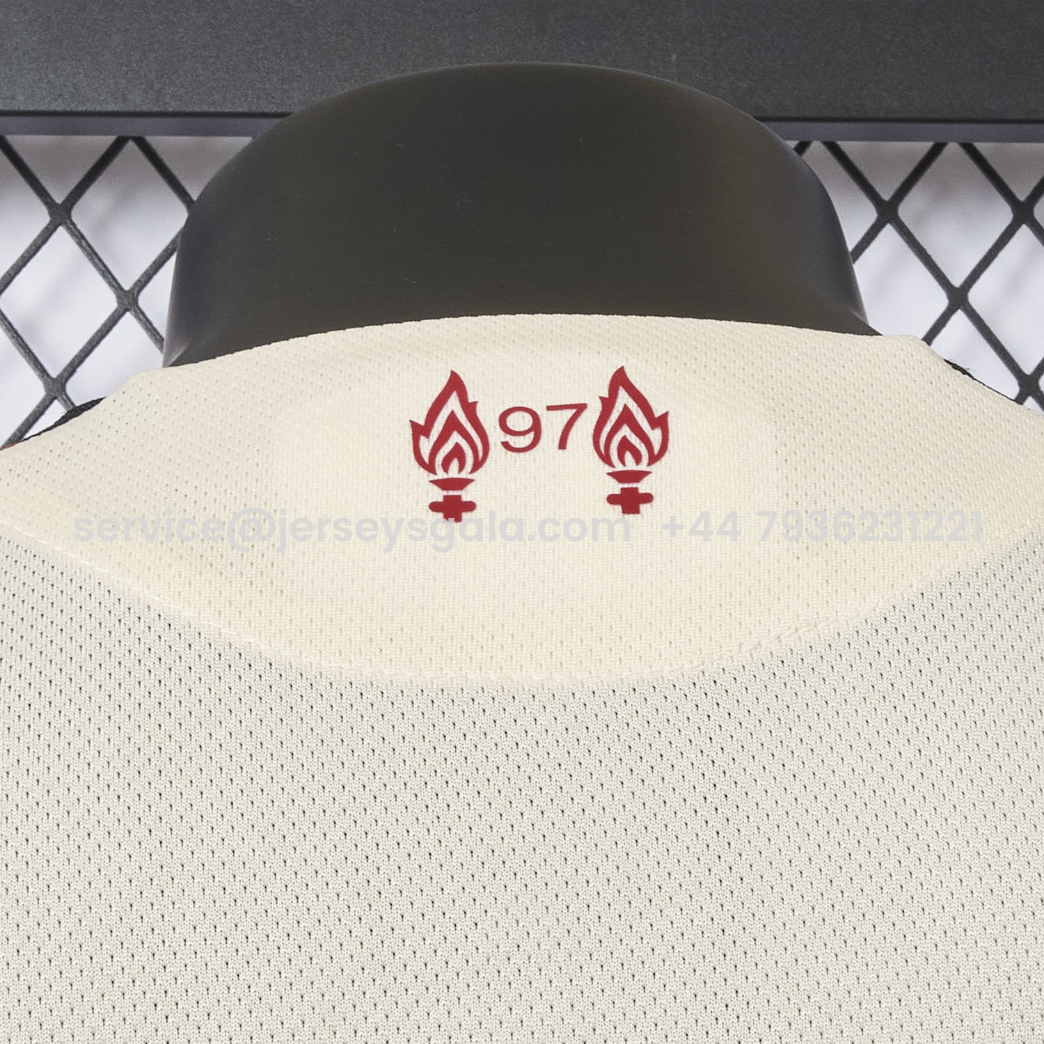 JerseysGala.com | Liver.pool 25-26 Away Beige Jersey - Player Version -Customize Name, Number and Patch | Worldwide Shipping