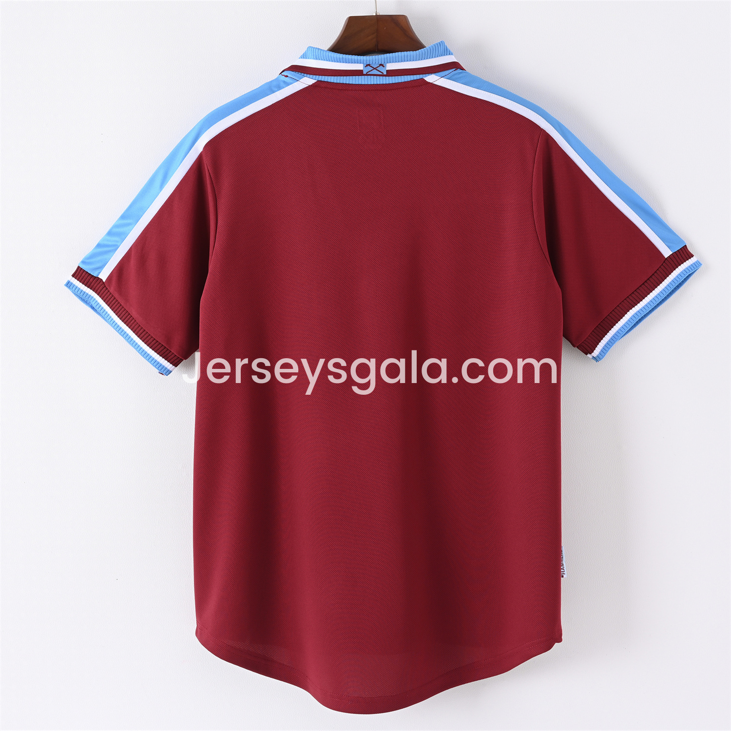 JerseysGala.com | Retro West Ham United 1999-00 Home Jersey -Customize Name, Number and Patch | Worldwide Shipping