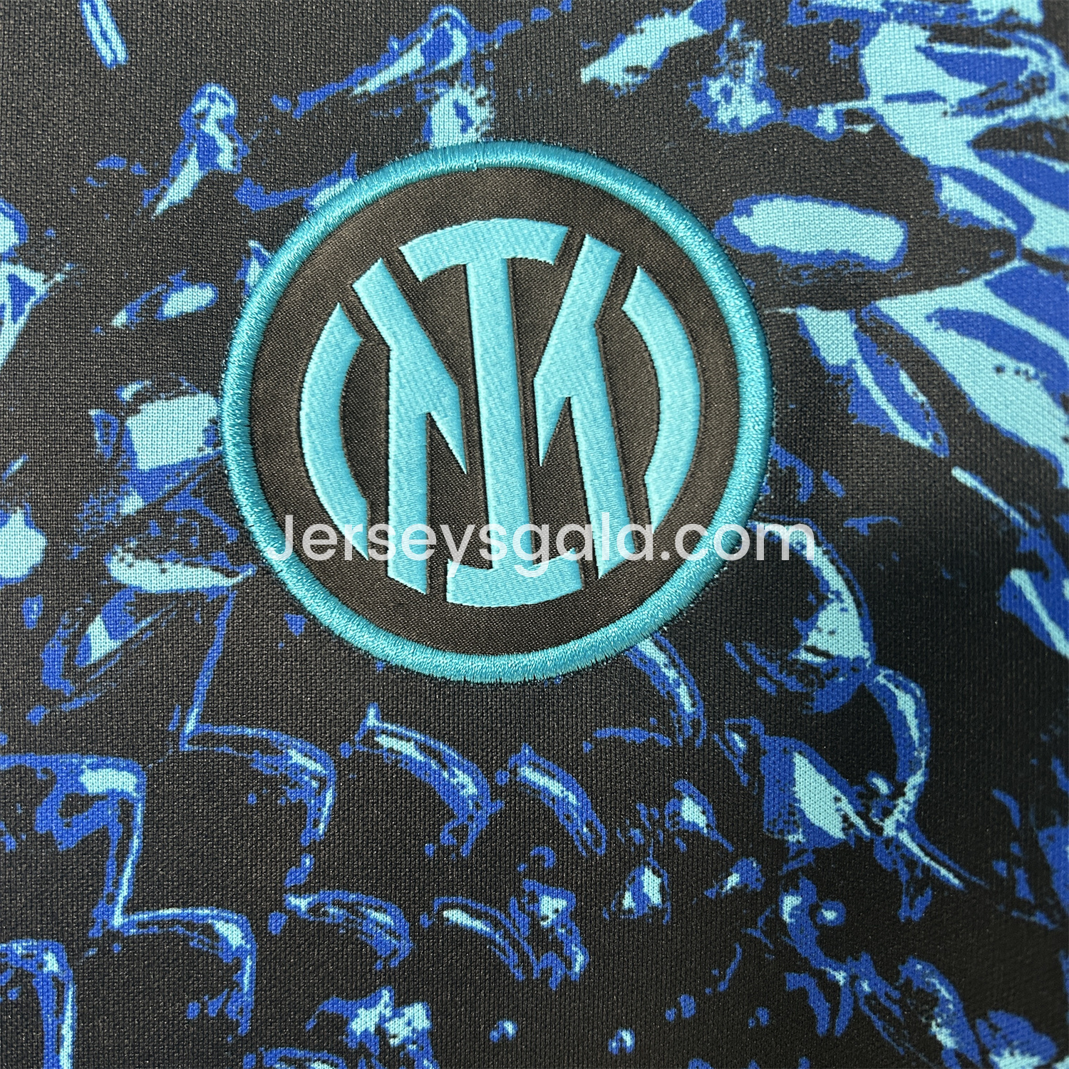 JerseysGala.com | Inter Milan 25-26 Blue Snake Pattern Pre-Match Training Jersey - Fans Version -Customize Name, Number and Patch | Worldwide Shipping