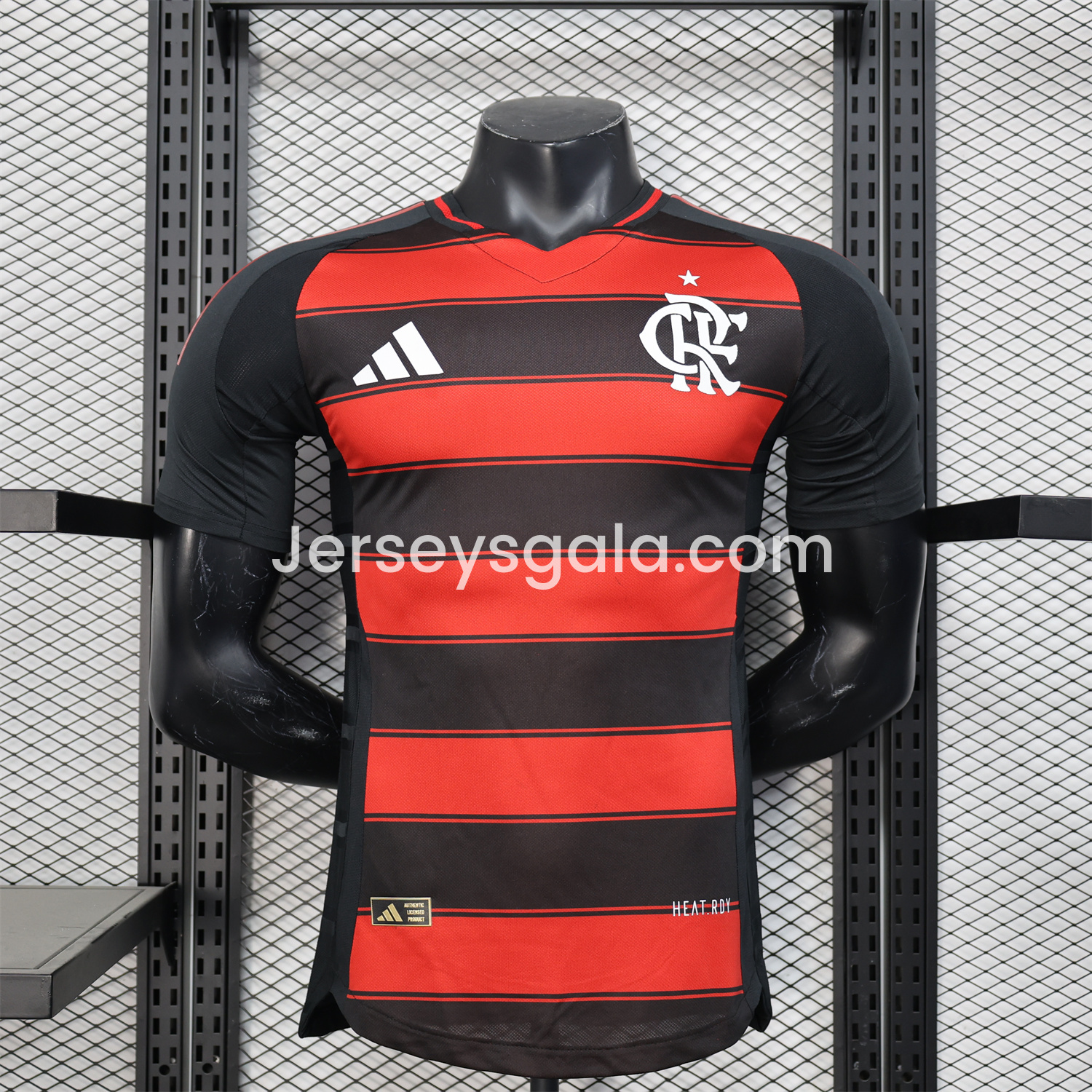 JerseysGala.com | Flamengo 25-26 Home Unsponsored Jersey - Player Version -Customize Name, Number and Patch | Worldwide Shipping