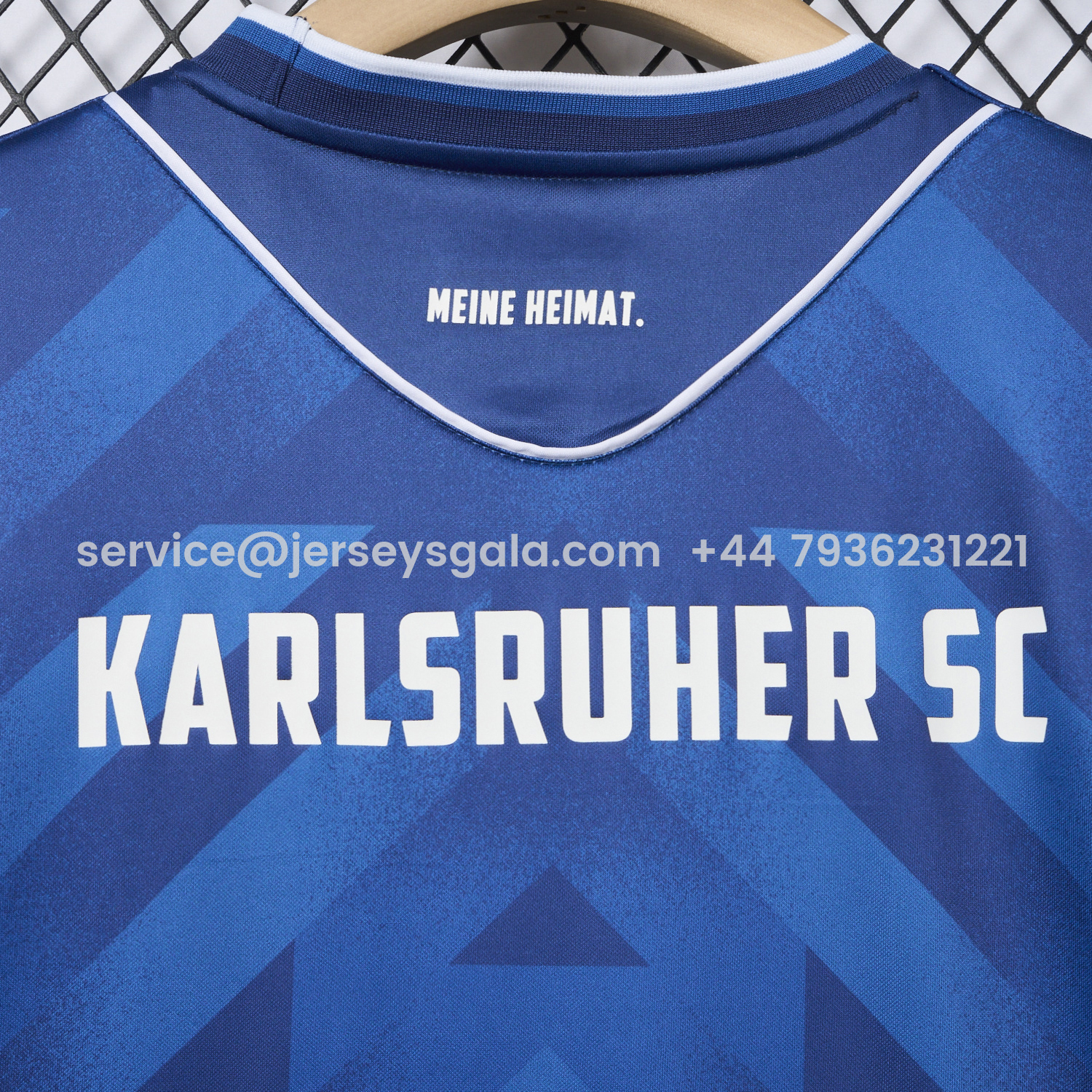 JerseysGala.com | Karlsruher SC 25-26 Home Jersey - Fans Version -Customize Name, Number and Patch | Worldwide Shipping