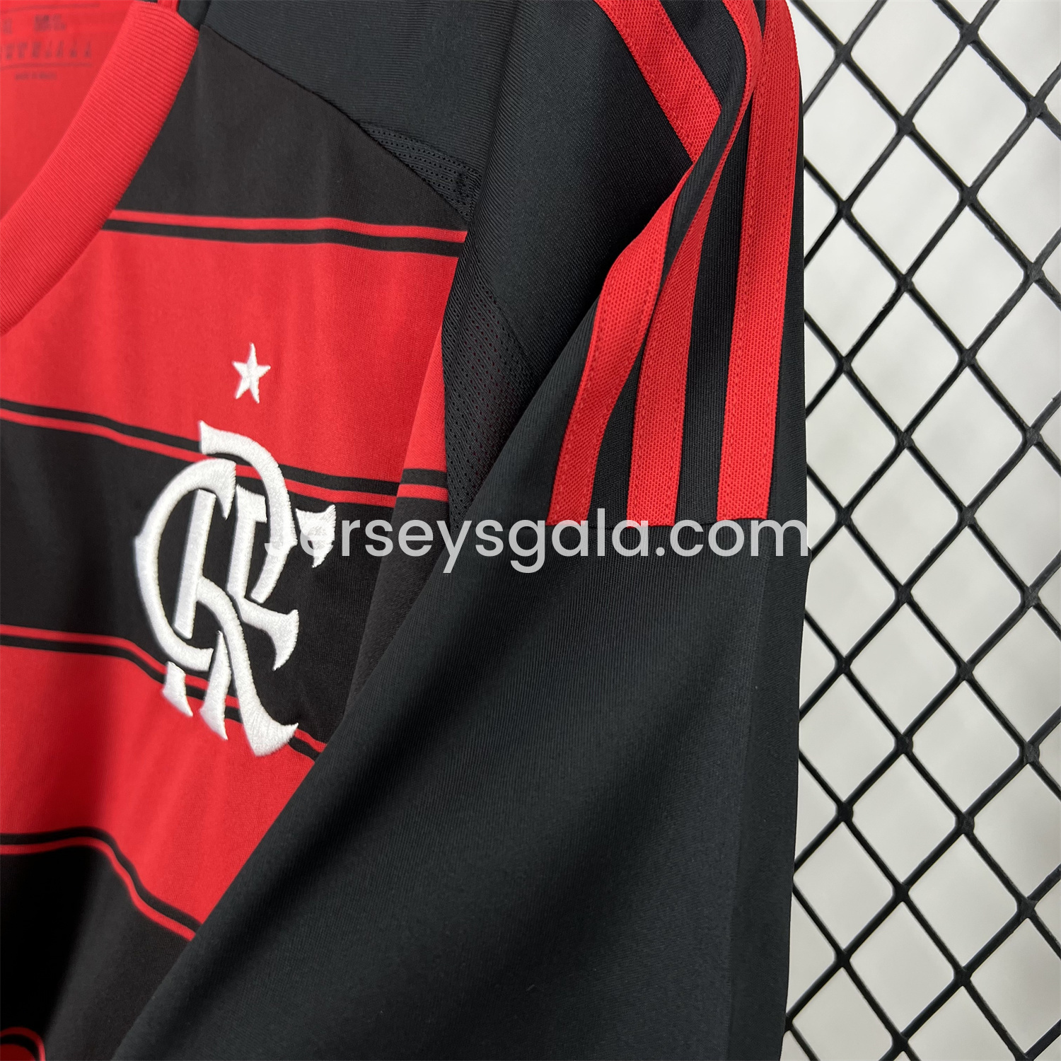 JerseysGala.com | Flamengo 25-26 Home Jersey with Sponsors - Fans Version -Customize Name, Number and Patch | Worldwide Shipping