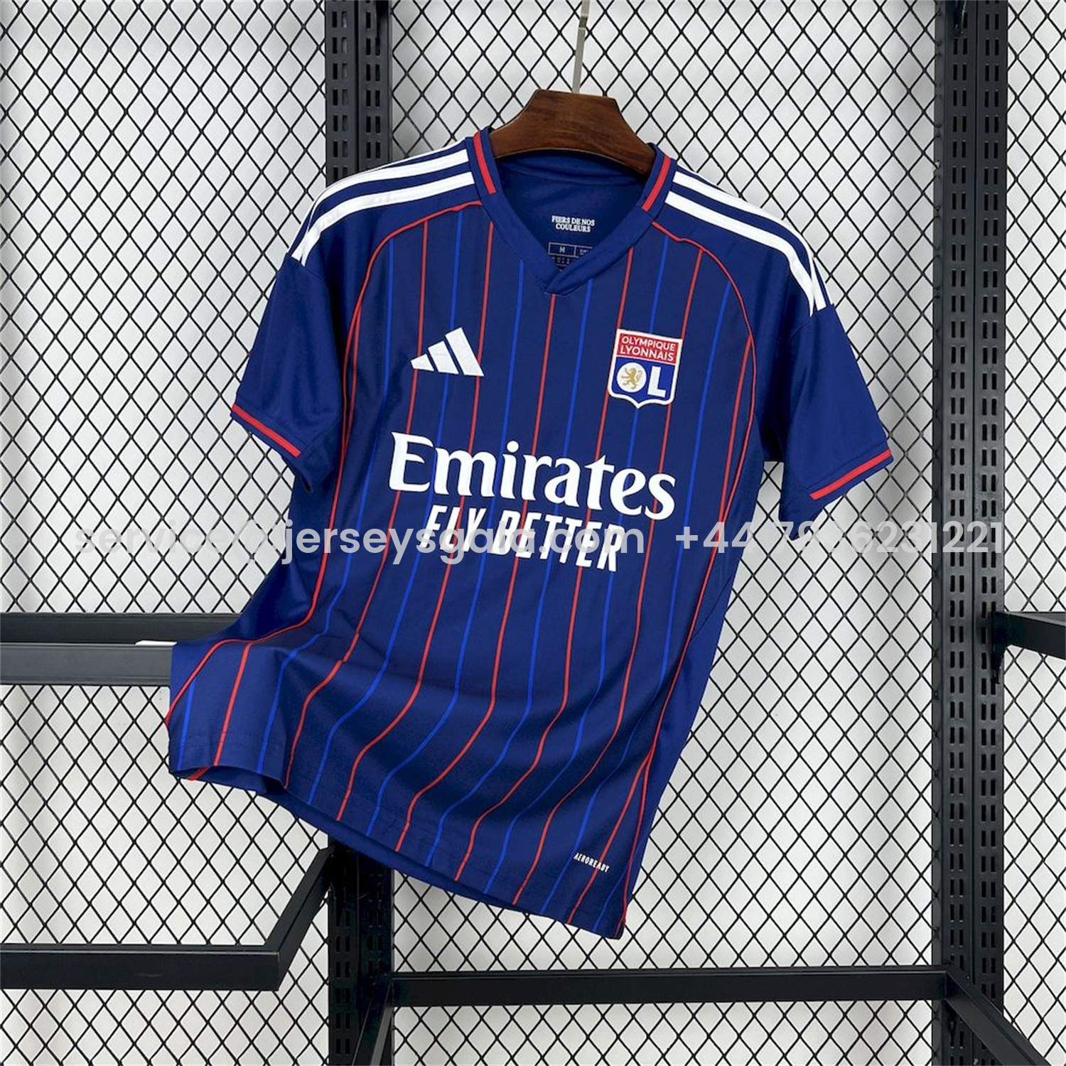 JerseysGala.com | Lyon 25-26 Away Jersey - Fans Version -Customize Name, Number and Patch | Worldwide Shipping