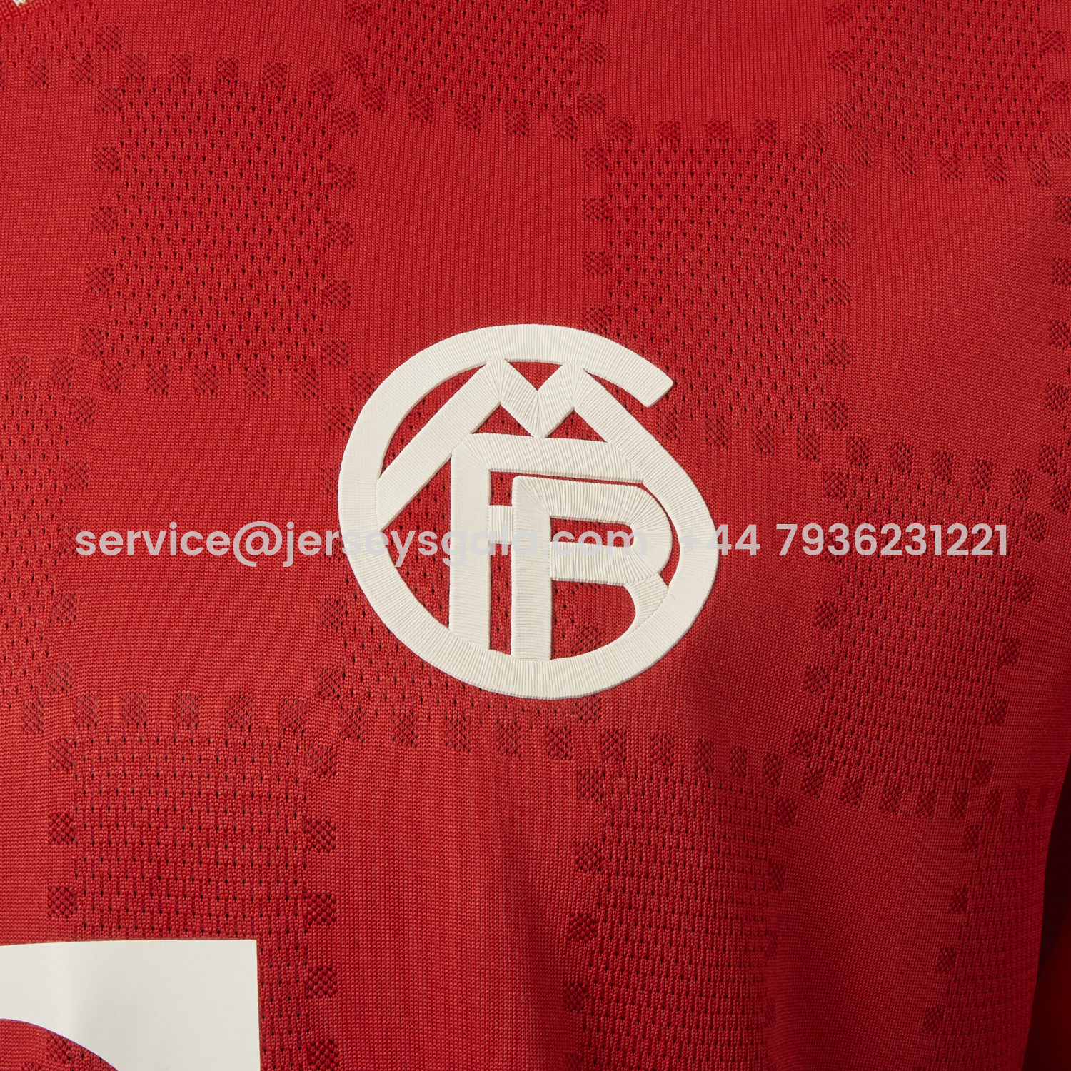 JerseysGala.com | Bayern Munich 25-26 Trefoil Red Special Jersey - Player Version -Customize Name, Number and Patch | Worldwide Shipping