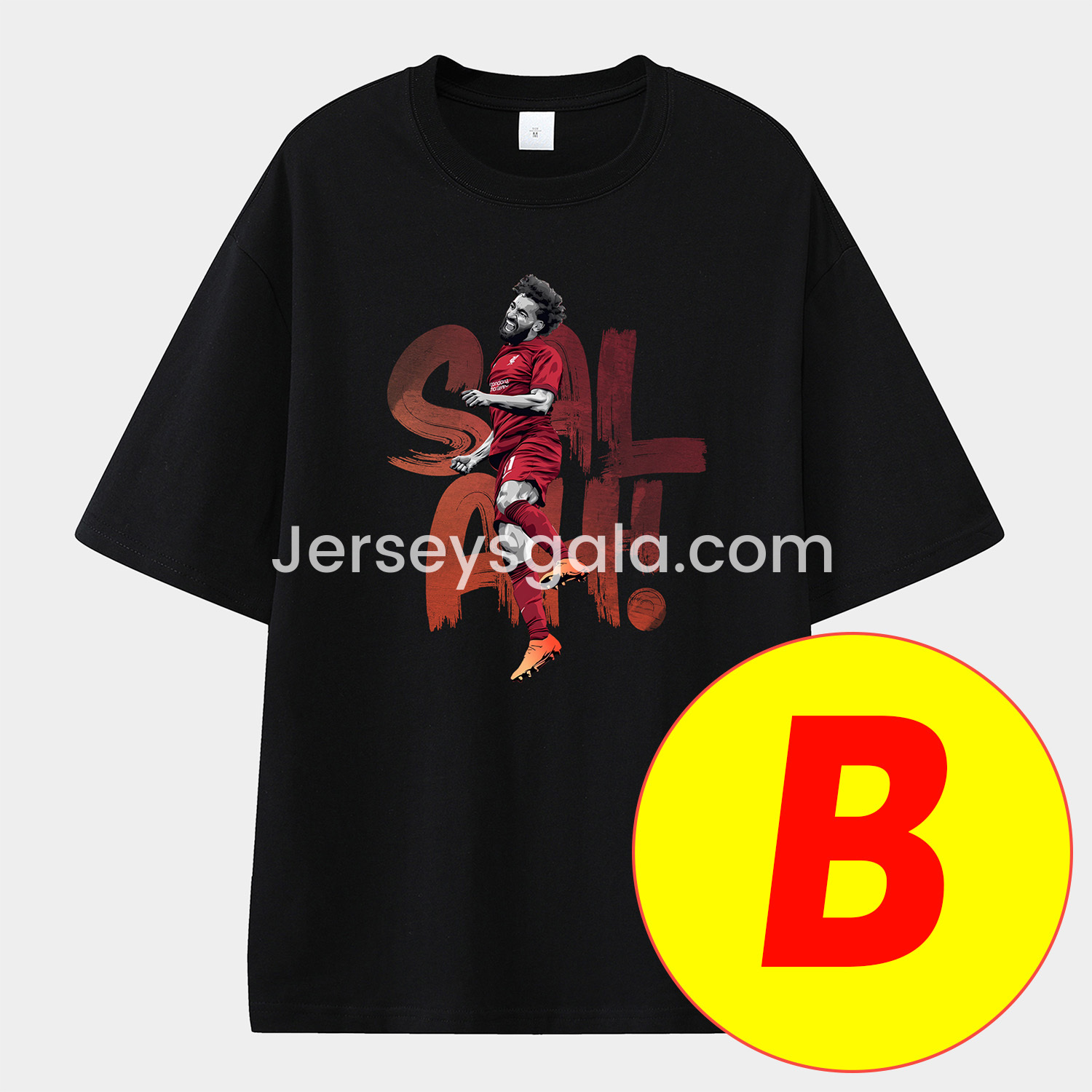 JerseysGala.com | Salah Liverpool Klopp Arnold Unisex Pure Cotton T-shirt -Customize Name, Number and Patch | Worldwide Shipping