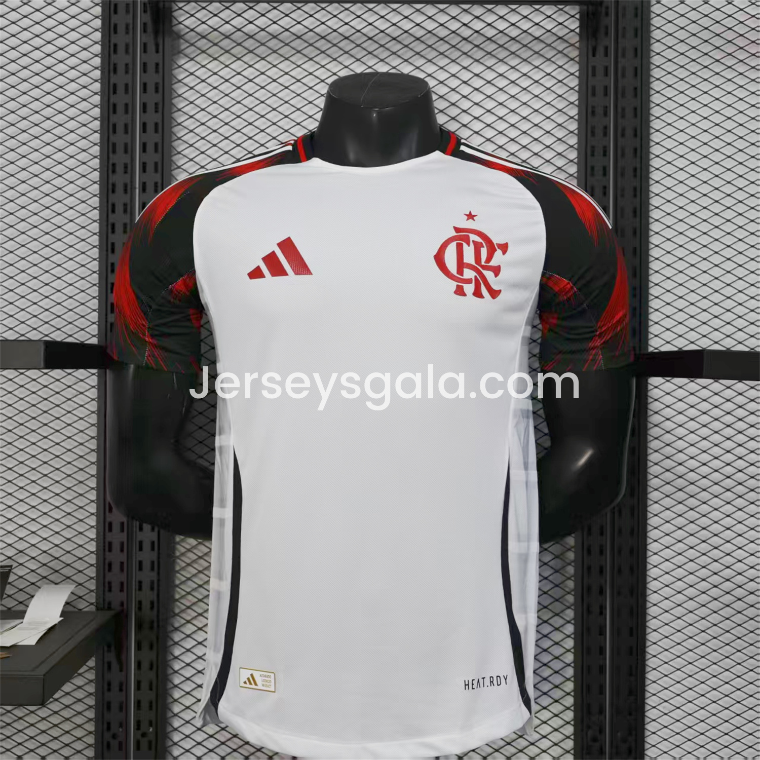 JerseysGala.com | Flamengo 25-26 Away Unsponsored Jersey - Player Version -Customize Name, Number and Patch | Worldwide Shipping