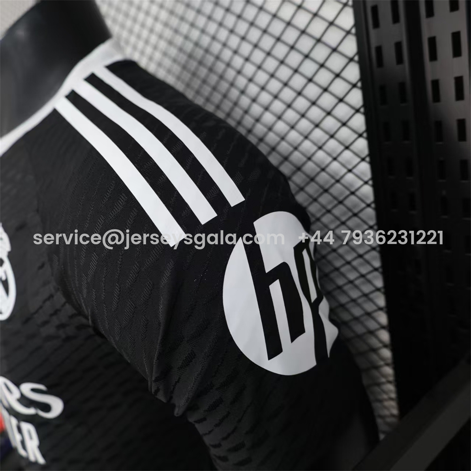 JerseysGala.com | Real Madrid 25-26 Black Terrace Goalkeeper Jersey - Player Version -Customize Name, Number and Patch | Worldwide Shipping