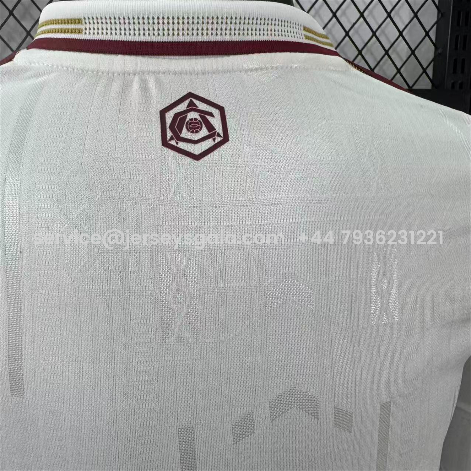 JerseysGala.com | Arsenal 25-26 Third White Long Sleeves Jersey - Player Version -Customize Name, Number and Patch | Worldwide Shipping