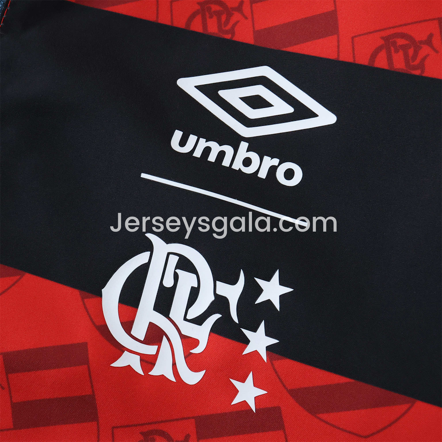 JerseysGala.com | Flamengo 24-25 Double Sided Reversible Windbreaker - Red & Blue -Customize Name, Number and Patch | Worldwide Shipping