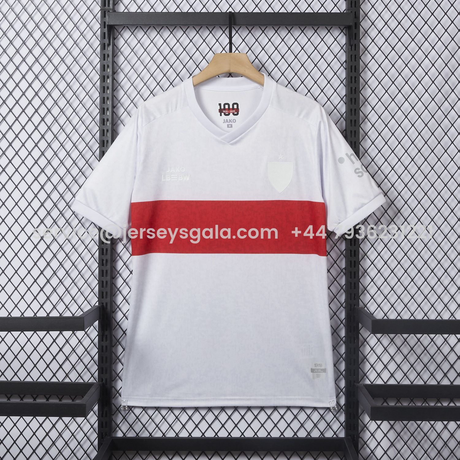 JerseysGala.com | Stuttgart 25-26 100th Anniversary Jersey - Fans Version -Customize Name, Number and Patch | Worldwide Shipping
